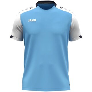 JAKO Sport-Tshirt Dynamic (100% rec.Polyester) himmelblau/weiss/marineblau Kinder