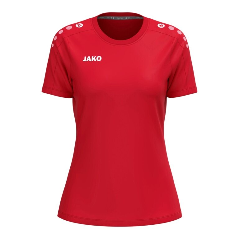 JAKO Sport-T-Shirt One Cotton (Baumwolle-Mischung) rot Damen