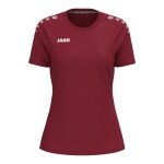 JAKO Sport-T-Shirt One Cotton (Baumwolle-Mischung) bordeauxrot Damen