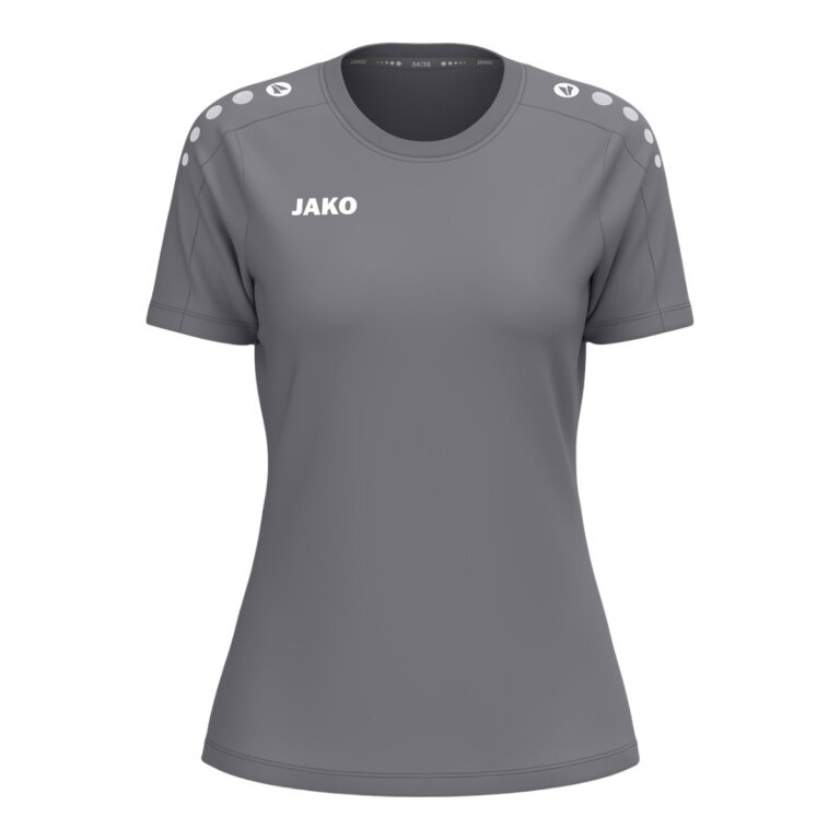 JAKO Sport-T-Shirt One Cotton (Baumwolle-Mischung) grau Damen