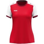 JAKO Sport-Shirt Dynamic Trikot (Polyester-Micro-Mesh) rot/weiss Damen