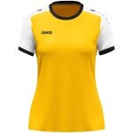 JAKO Sport-Shirt Dynamic Trikot (Polyester-Micro-Mesh) gelb/weiss Damen