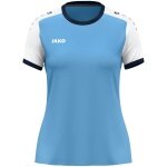 JAKO Sport-Shirt Dynamic Trikot (Polyester-Micro-Mesh) himmelblau/weiss Damen