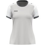 JAKO Sport-Shirt Dynamic Trikot (Polyester-Micro-Mesh) hellgrau/weiss Damen