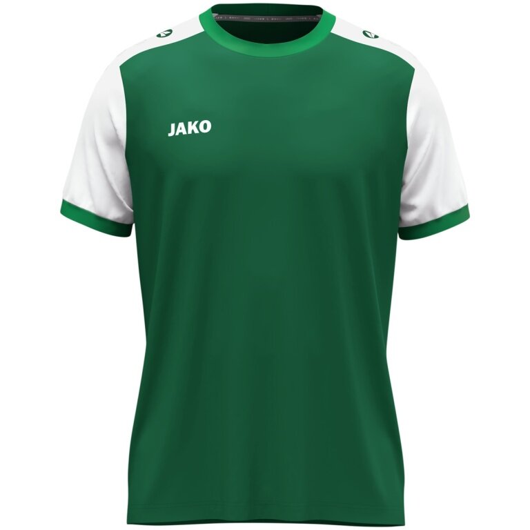JAKO Sport-Tshirt Dynamic Trikot (Polyester-Micro-Mesh) grün/weiss Kinder