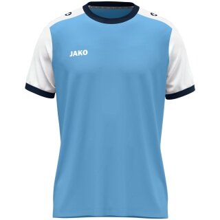 JAKO Sport-Tshirt Dynamic Trikot (Polyester-Micro-Mesh) himmelblau/weiss Kinder