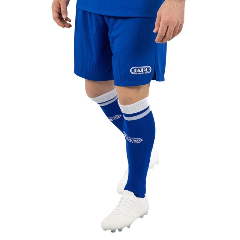 JAKO Sporthose Retro (angenehmes Tragegefühl) kurz royalblau Herren