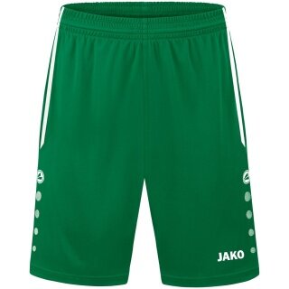 JAKO Sporthose Short Allround (Polyester-Interlock, Ohne Innenslip) kurz grün Jungen