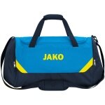 JAKO Sporttasche Iconic (Größe S - 28 Liter) blau/marineblau/gelb - 45x24x26cm