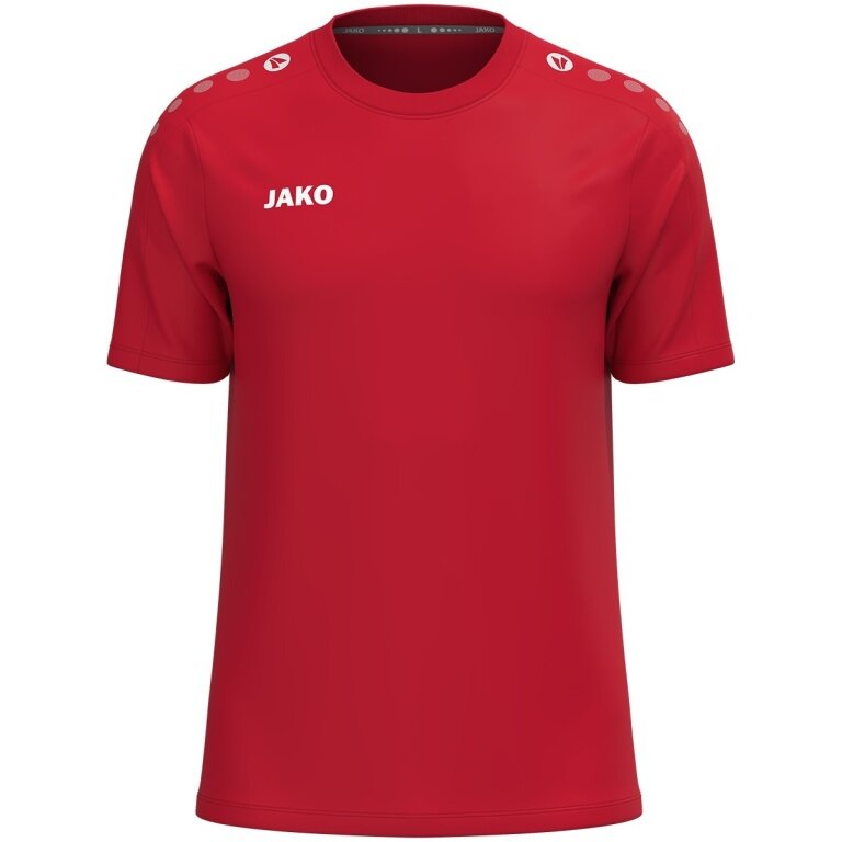 JAKO Sport-Tshirt One Cotton (Mischgewebe) rot Herren