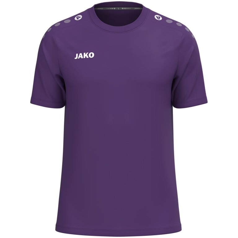 JAKO Sport-Tshirt One Cotton (Mischgewebe) violett Herren