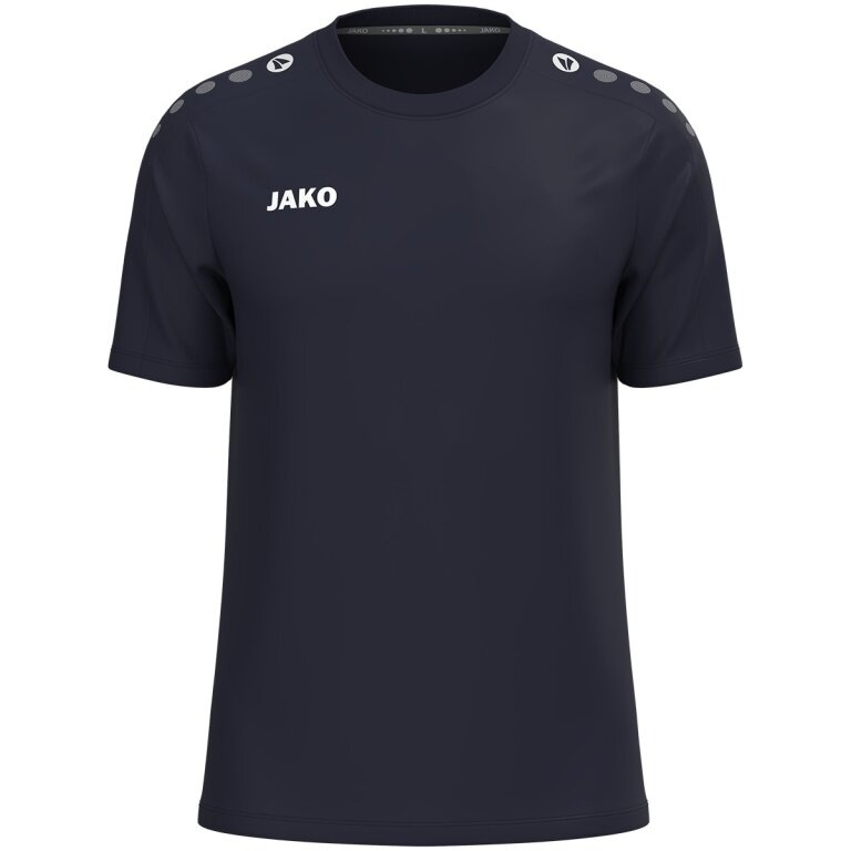 JAKO Sport-Tshirt One Cotton (Mischgewebe) marineblau Herren