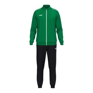 JAKO Trainingsanzug (Polyesteranzug) One - 100% rec. Polyester - grün/schwarz Herren
