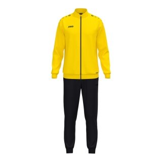 JAKO Trainingsanzug (Polyesteranzug) One - 100% rec. Polyester - gelb/schwarz Herren