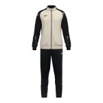 JAKO Trainingsanzug (Polyesteranzug) Sonic - 100% rec. Polyester - beige/schwarz Jungen