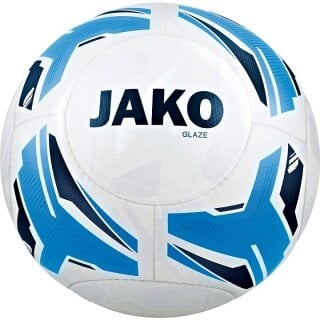 JAKO Trainingsball Glaze (Größe 5) weiss/blau - 1 Ball