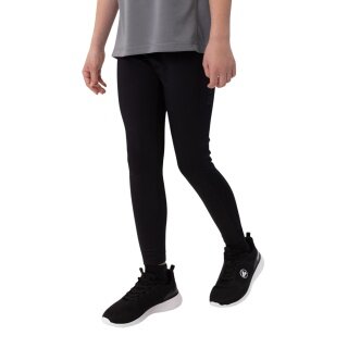 JAKO Trainingshose Winter Tight Power (warm, elastischer Bund) lang schwarz Herren