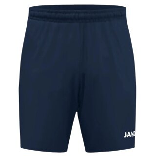 JAKO Trainingshose Dynamic Short (elastischer Bund mit Kordelzug) kurz navyblau Damen