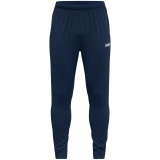 JAKO Trainingshose Dynamic (Stretch-Knit-Polyester) lang marineblau Damen