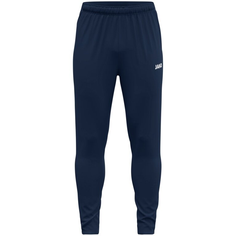 JAKO Trainingshose Dynamic (Stretch-Knit-Polyester) lang marineblau Damen