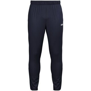 JAKO Trainingshose One (Polyester-Terry) lang marineblau Kinder