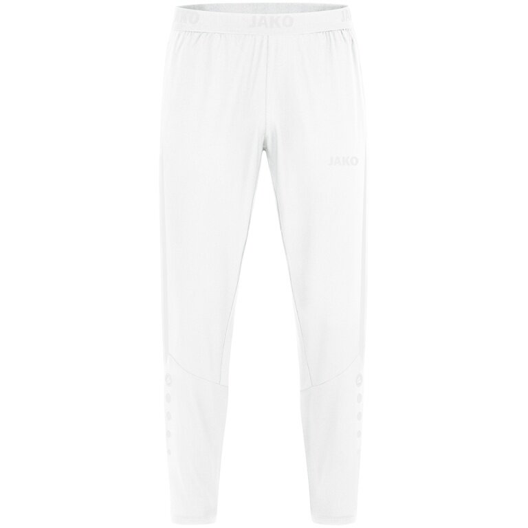 JAKO Sport-Freizeithose Power (Stretch-Micro-Twill) lang weiss Kinder