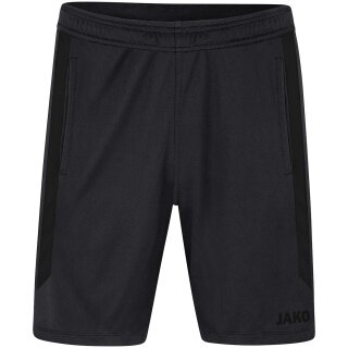 JAKO Trainingshose Short Power (Polyester-Interlock, elastisch, strapazierfähig) kurz schwarz Kinder