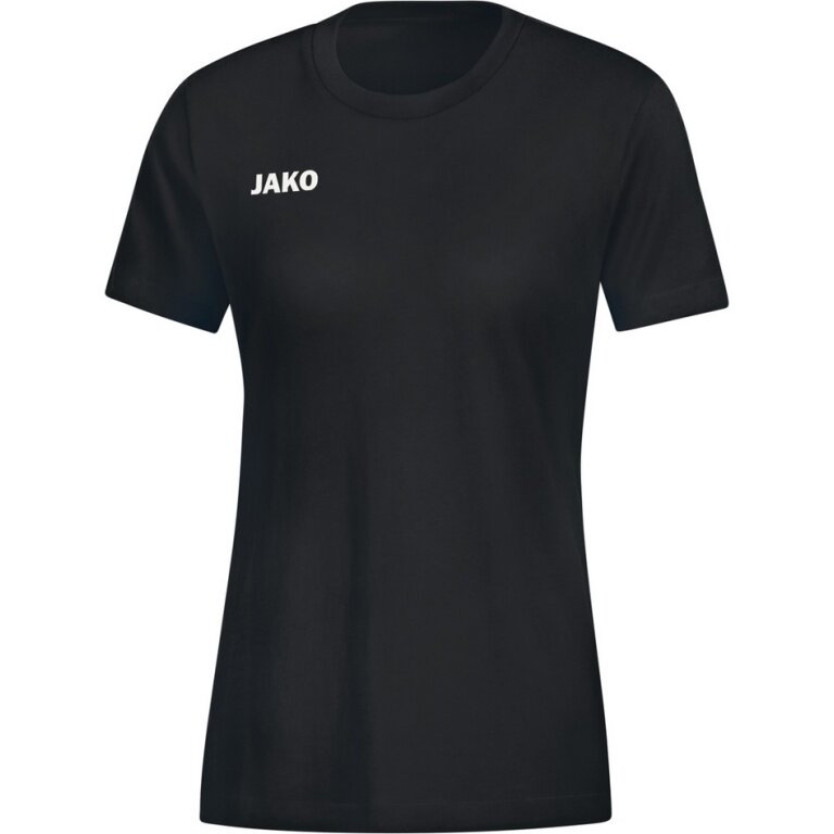 JAKO T-Shirt Base (Baumwolle) schwarz Damen