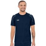 JAKO Sport-Tshirt Classico (100% Polyester-Jacquard) marineblau Herren