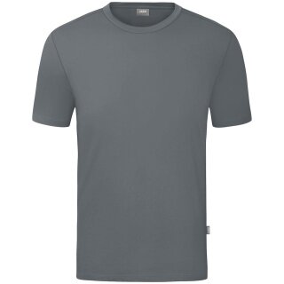 JAKO Freizeit-Tshirt Organic Stretch (Bio-Baumwolle) dunkelgrau Herren
