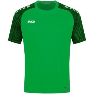 JAKO Sport-Tshirt Performance (modern, atmungsaktiv, schnelltrocknend) grün/schwarz Kinder