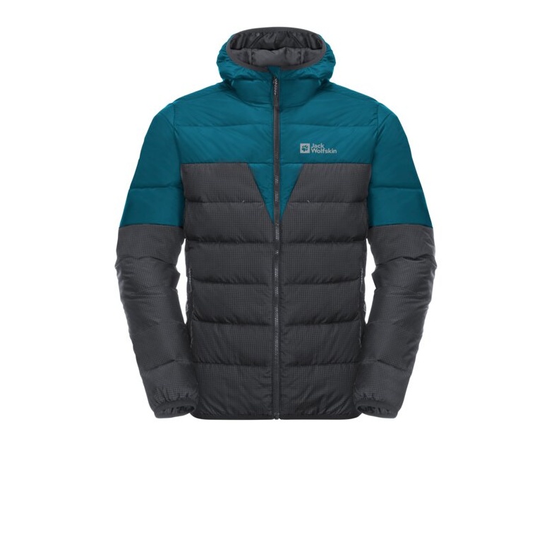 Jack Wolfskin Winter-Daunenjacke DNA Tundra Hoody mit Kapuze (sehr