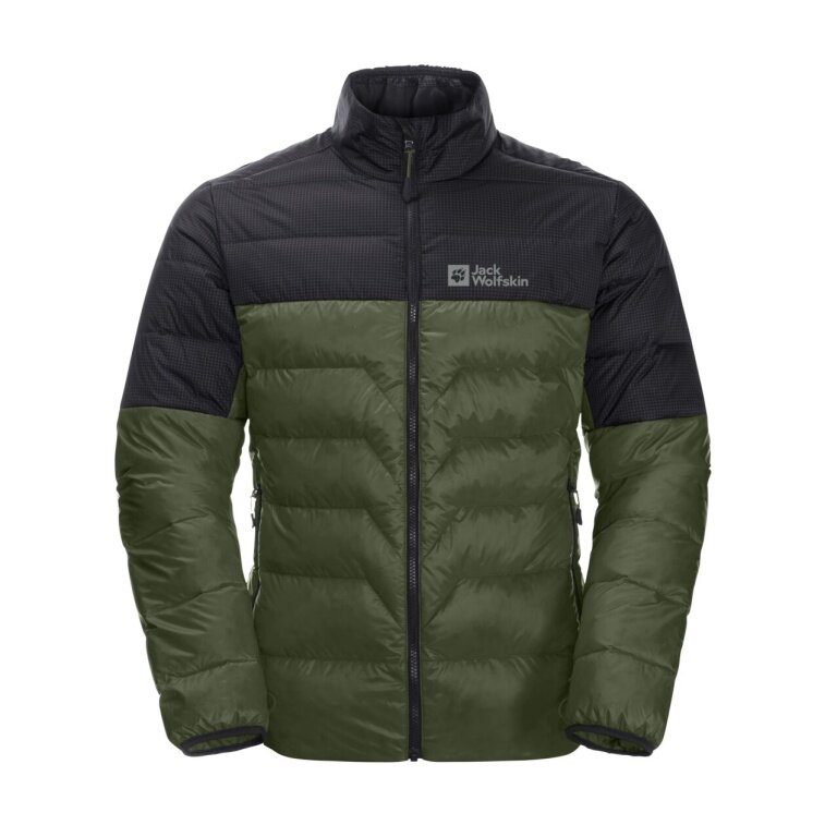 Jack Wolfskin Winter-Daunenjacke DNA Tundra (sehr warm, winddicht) grün Herren