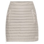 Jack Wolfskin Winterrock Iceguard (winddicht, warm wattiert, PFC-frei) perlenweiss Damen