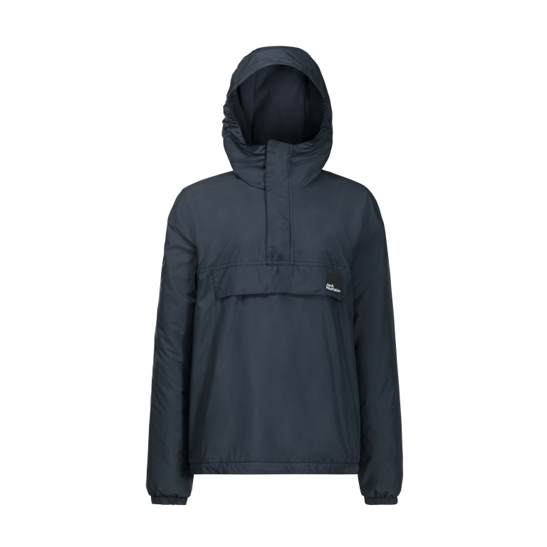 Jack Wolfskin Winterjacke Windbreaker Spirit Ins Smock (winddicht