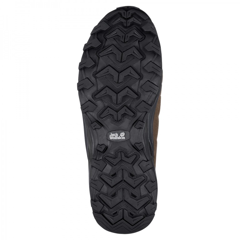 Jack Wolfskin Wanderschuhe Refugio Texapore Low (Veloursleder