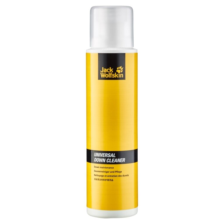 Jack Wolfskin Imprägnierspray Universal Down Cleaner - Daunenwaschmittel für Bekleidung und Schlafsäcke - 1 Dose 300ml