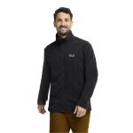 Jack Wolfskin Fleecejacke Taunus 200 Full Zip (warm, optimale Bewegungsfreiheit) schwarz Herren
