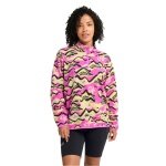 Jack Wolfskin Fleecepullover Paw Era 100 Print Half-Zip pink/beige Damen