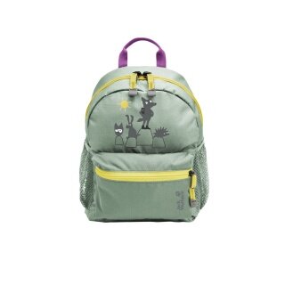 Jack Wolfskin Kinder-Tagesrucksack Little Scout (für Kinder ab 6 Jahren) salbeigrün 10 Liter