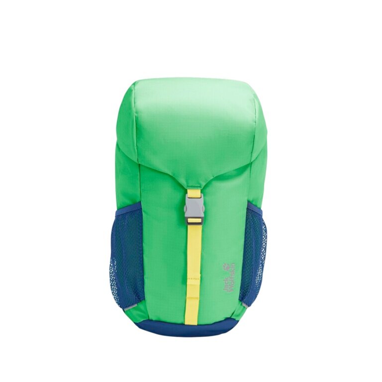 Jack Wolfskin Kinder-Wanderrucksack Explorer (für Kinder ab 6 Jahren) grün/blau 15 Liter
