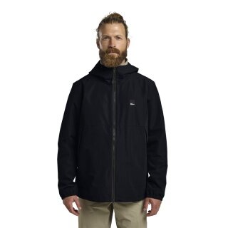 Jack Wolfskin Regenjacke Terraview 2-Lagen (wasserdicht, atmungsaktiv, elastische Bünd) 2025 navyblau Herren