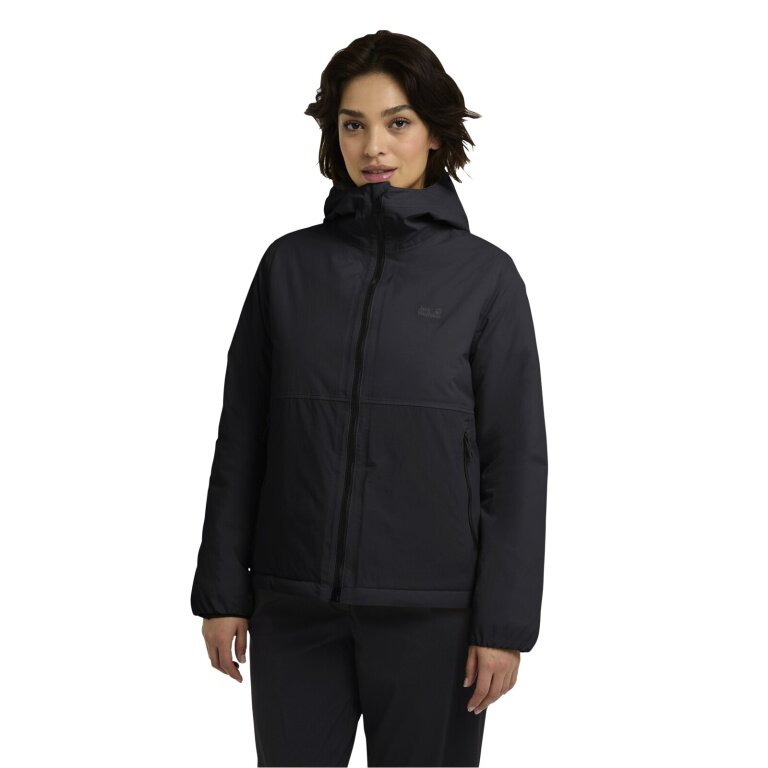Jack Wolfskin Regenjacke Pamir (wasserdicht, winddicht) schwarz Damen
