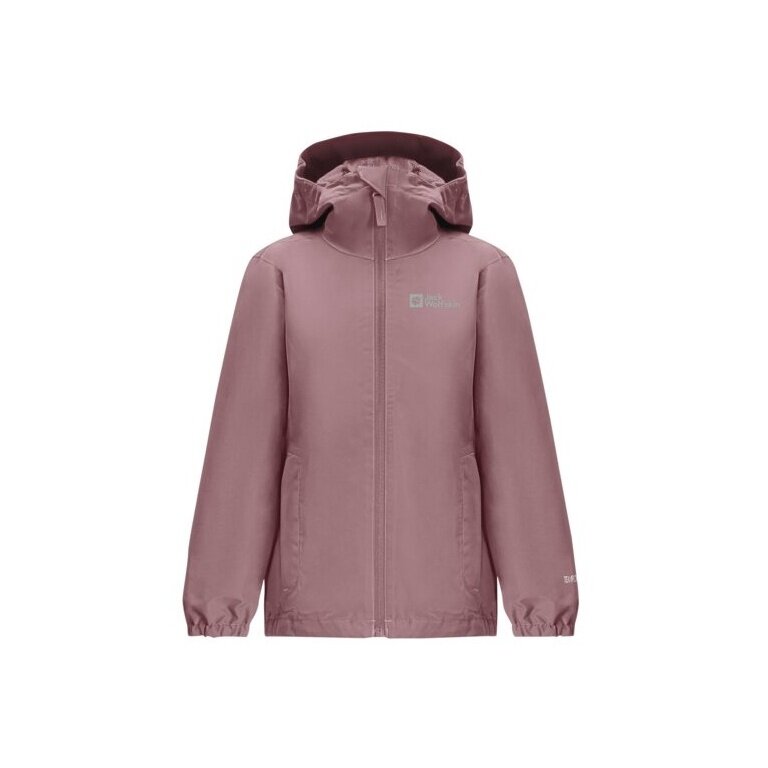 Jack Wolfskin Regenjacke Flaze Texapore (winddicht, wasserdicht und leicht) mauvepink Kinder