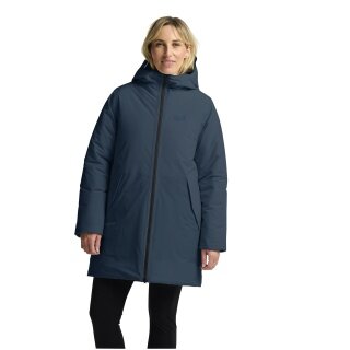 Jack Wolfskin Regenjacke Frost Haven (warm, wasserdicht) blau Damen