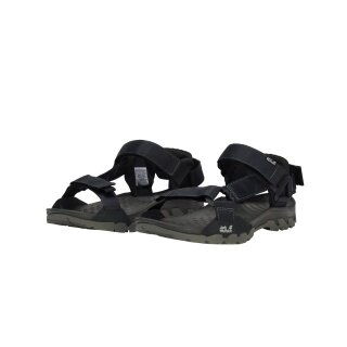 Jack Wolfskin Sandale Ridge schwarz Damen