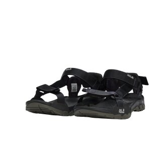 Jack Wolfskin Sandale Ridge schwarz Herren