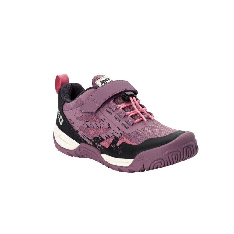 Jack Wolfskin Multifunktionsschuhe Villi Action Low (atmungsaktiv, leicht) mauvepink Kinder