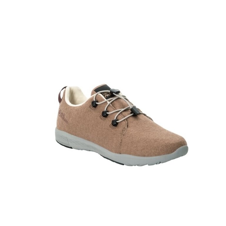 Jack Wolfskin Sneaker Spirit Wool Low (leichte, flexible Sohle) rosa Damen