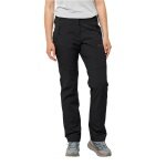 Jack Wolfskin Softshell-Wanderhose Glastal Pant (winddicht, wasserabweisend) schwarz Damen